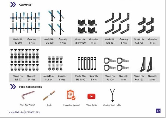 D16 Only Clamp of Weldpack 2010