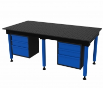 FIXTO Modular Welding Table With Storage Cabinet