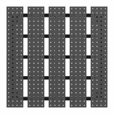 D-16 2D SLOTTED MODULAR WELDING TABLE 1200mm x 1200mm x 750/900