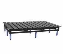 D16 2D SLOTTED GIANT MODULAR WELDING TABLE