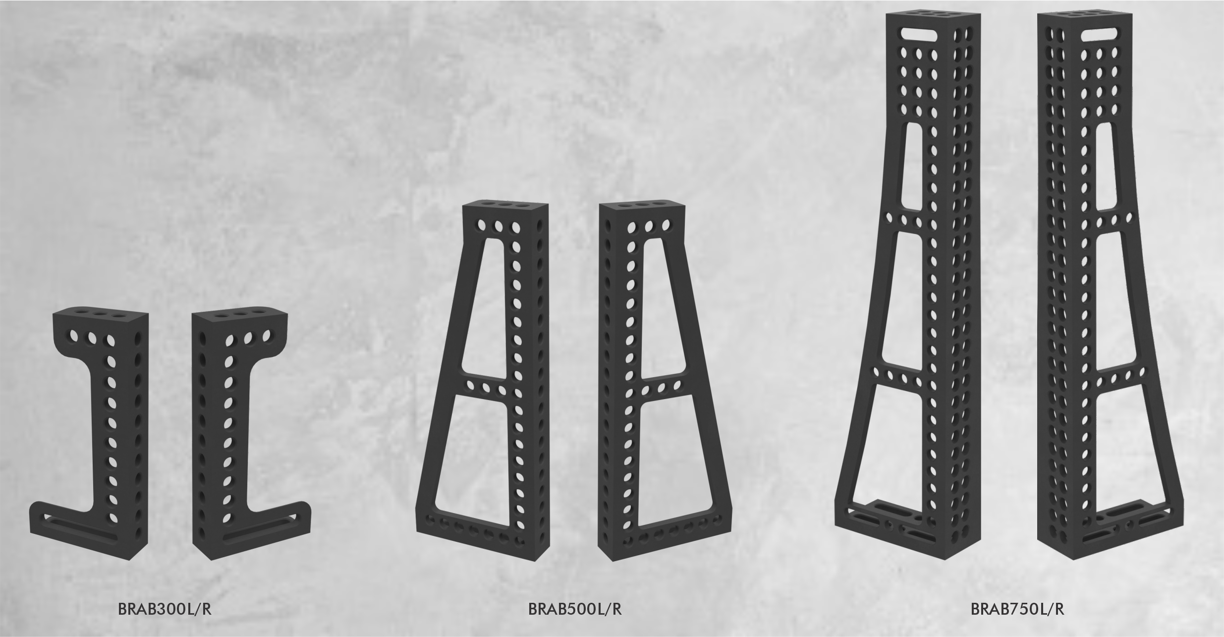 BIG RIGHT ANGLE BRACKET (CAST)